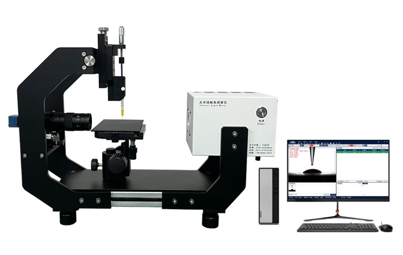 接觸角測量儀常見的測量方法之——靜態接觸角